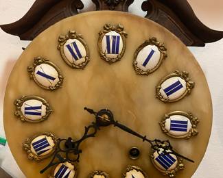 Antique Marble Wall Clock