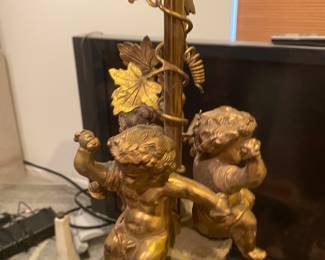 Antique Brass Cupids