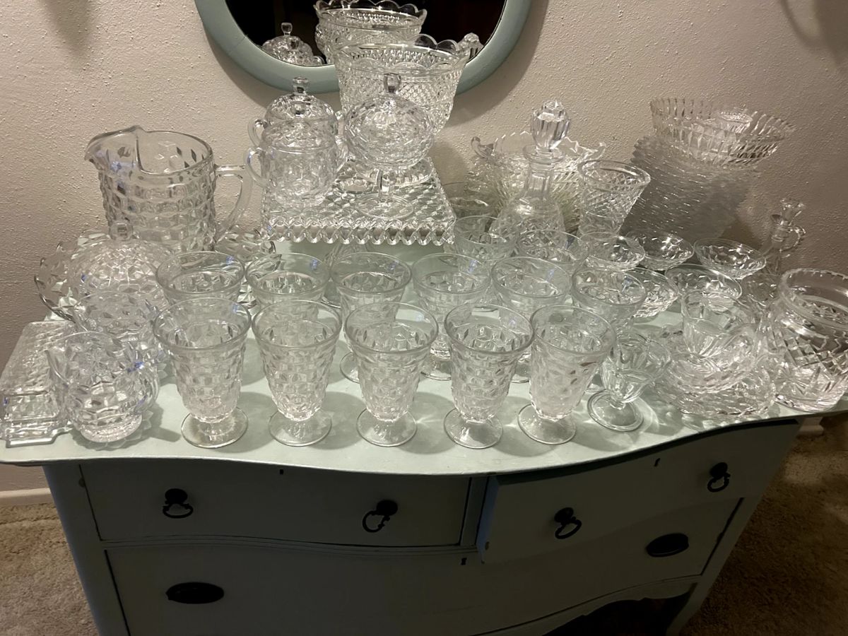 Vintage Fostoria American Clear 50 pieces $3,000