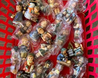 Hummel ornaments.