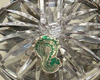 Beautiful Waterford stemware.