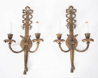Lot 29 Neoclassical Sconces