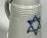 Lot 150 Stoneware Tankard, Star of david, 19th Century