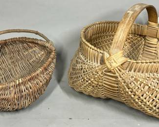 Lot 34 Bent Wood Baskets