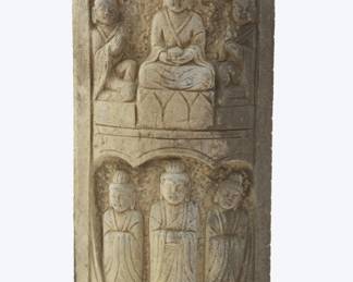 Lot 91 Buddhist Stone Sculpture