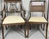 Lot 135 Eight Regency Dining Chairs