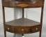 Lot 355 Mahogany corner washstand