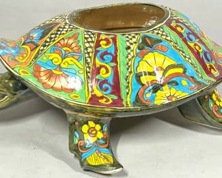 Lot 40 Mexican Majolica Planter