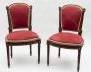Lot 144 Pair French XVI Side Chairs