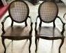 Lot 139 Pair French Louis XV design armchairs