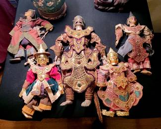 Various Thailand puppets