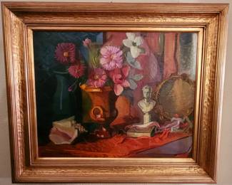 Large original oil, circa 1940