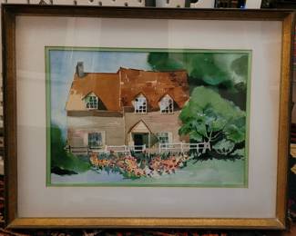 Original watercolor by Betty Macdonald