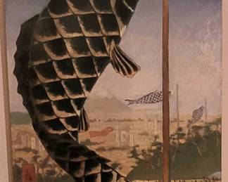 Large oil by Richard Brodie