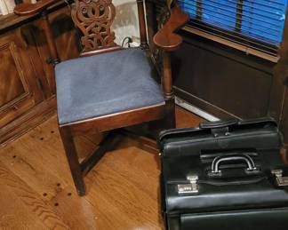 English Ormskirt chair, circa 1850