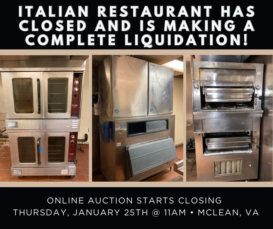 ITALIAN RESTAURANT AUCTION