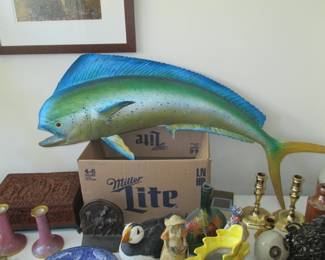 Taxidermy Fish great condition Blue Dolphin