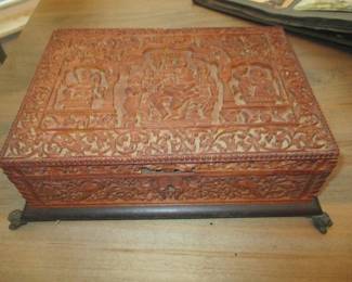 Rare carved box