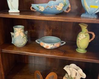Roseville, McCoy and other art pottery