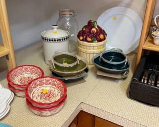 Some of the kitchen items