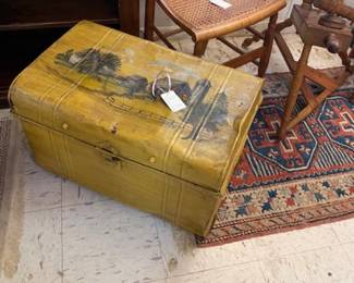 Primitive metal chest