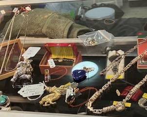 More of the gold and silver jewelry