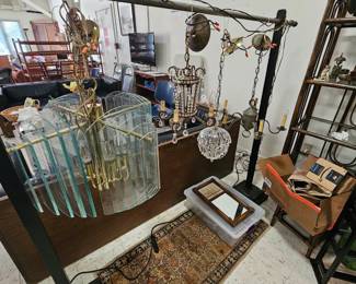 Selection of chandeliers-modern to traditional