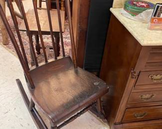 Antique rocker