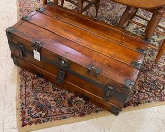 Wonderful antique trunk