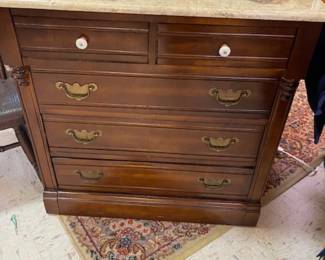 Small chest-newer with antique look