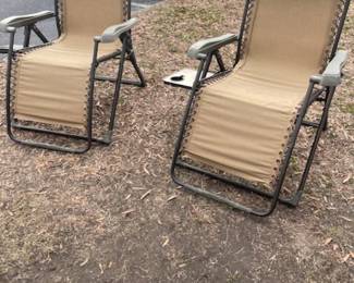 Gravity chairs, set of two