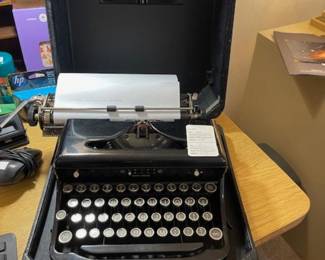 Antique typewriter