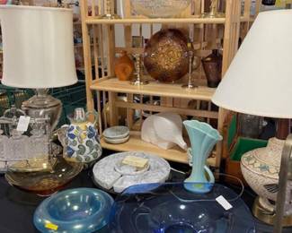 MCM lighting and ceramics