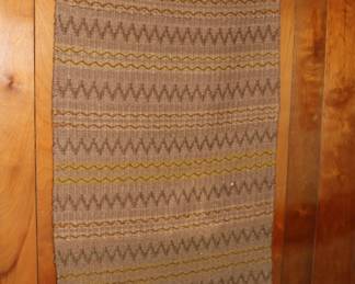 June Kramer woven tapestry