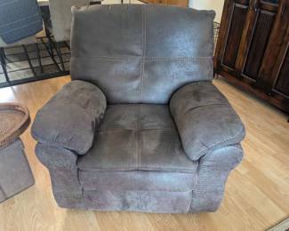 Inv no 006  Microfiber reclining chair  39x37x35