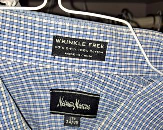 Lots of men shirt extra large.