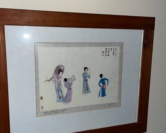 vintage asian art