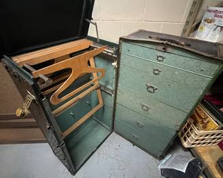 awesome antique steamer trunk