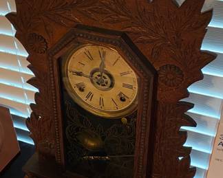 Old Gilbert Mantle Clock