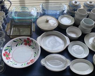 Assorted Kitchenware and China