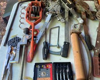 Assorted Tools and Hardware