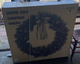 Large Christmas Wreath in Box