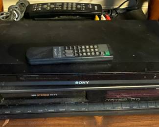 Sony and RCA VHS and DVD Players
