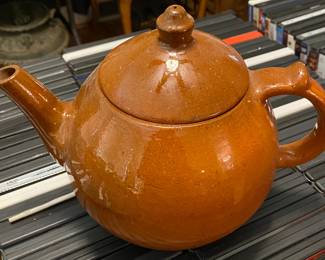 Vintage North Carolina Unsigned Owens Pottery Teapot