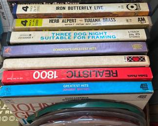 Assorted Reel to Reel Tapes
