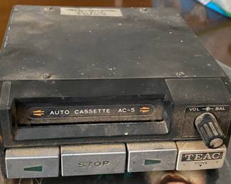 TEAC AC-5 Car Cassette Player