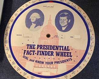 Presidential Fact Finder Wheel