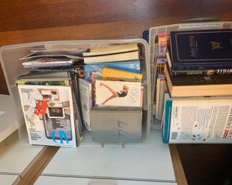 Just a sampling of the many books