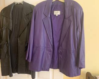 Leather jackets