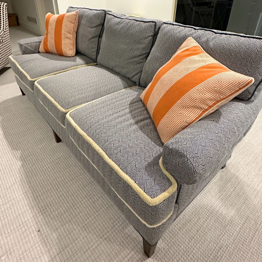 CR Laine Chevron Sofa